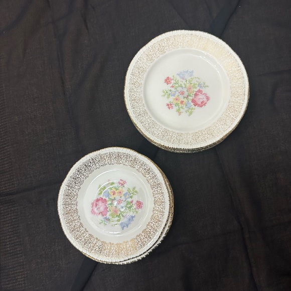 Vintage 11 plates 22K Gold - Picture 13 of 16